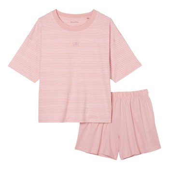 Marc O'Polo Marc O Polo Organic Cotton Short Pyjama Set Lyserosa bomuld X-Small Dame