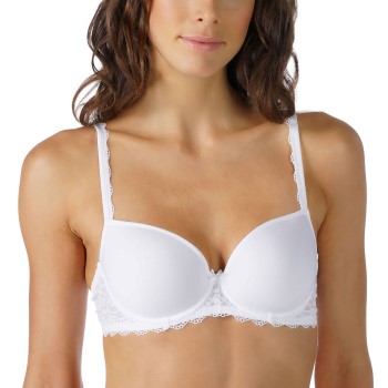 Mey BH Amorous Half Cup Spacer Bra Hvid polyamid F 75 Dame