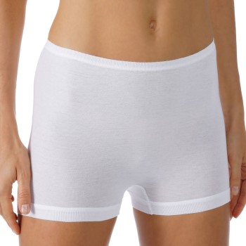 Se Mey Trusser Noblesse Boxer Pants Hvid bomuld 48 Dame ved Timarco