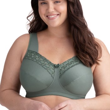 Miss Mary of Sweden Miss Mary Broderie Anglais Soft Bra BH Grøn D 95 Dame