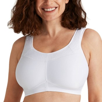 Miss Mary of Sweden Miss Mary Exhale Comfort T-shirt Sports Bra BH Hvid F 80 Dame