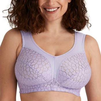 Miss Mary of Sweden Miss Mary Lovely Jacquard Soft Bra BH Lilla D 100 Dame