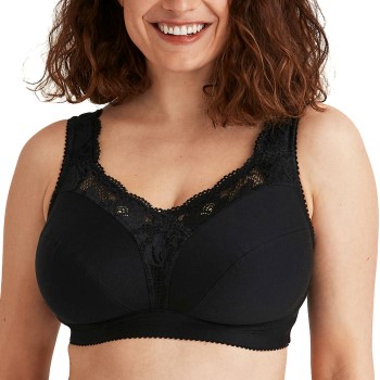 Miss Mary of Sweden Miss Mary Sense Wireless Bra BH Sort D 80 Dame