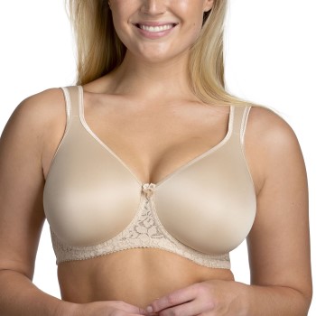 Miss Mary of Sweden Miss Mary Smooth Lacy T-shirt Bra BH Beige E 105 Dame