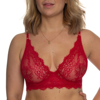 Missya BH Laura Wire Bra Rød polyamid Small Dame
