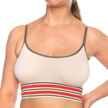 Missya BH Lucia Long Bra Top Beige polyamid Small Dame