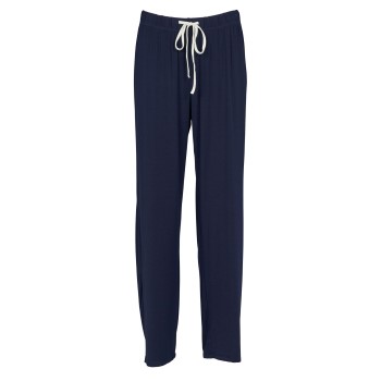 Missya Softness Wide Pant Marineblå modal X-Large Dame