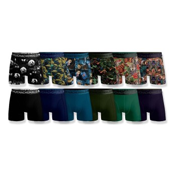 Muchachomalo 24P Cotton Stretch Golden Boxers Flerfarvet-2 bomuld Small Herre