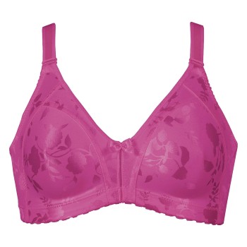 NATURANA BH Heritage Minimizer Soft Bra Floral Lilla polyamid B 90 Dame