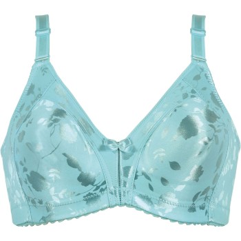 NATURANA Bh Heritage Minimizer Soft Bra Floral Aqua polyamid C 80 Dame