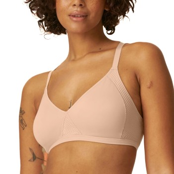 NATURANA Bh Modern Minimizer Soft Bra Beige C 80 Dame