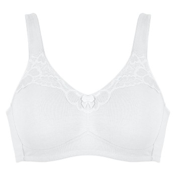 NATURANA BH Molded Cotton Soft Bra Hvid bomuld D 90 Dame
