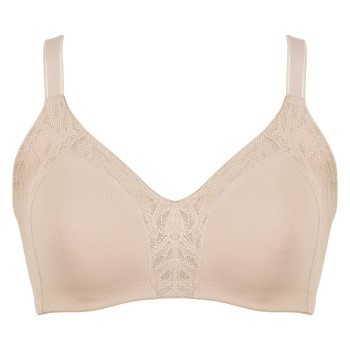 NATURANA Bh Powerlace Minimizer Sidesmoother Soft Bra Beige C 85 Dame