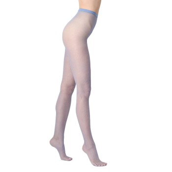 Oroblu Strømpebukser All Colours Tricot Mesh Tights Blå polyamid L/XL Dame