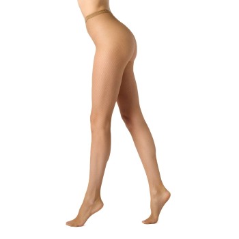 Oroblu Strømpebukser All Colours Tricot Mesh Tights Beige polyamid S/M Dame