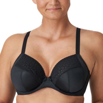 PrimaDonna BH Montara Plunge Bra Sort F 75 Dame