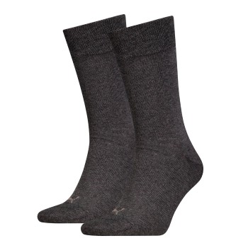 Puma Strømper 2P Classic Piquee Socks Antracit Str 39/42 Herre