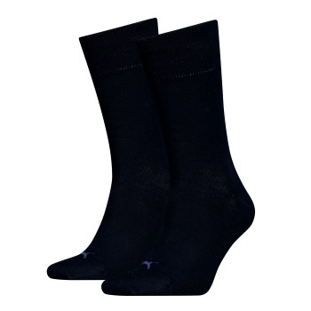 Puma Strømper 2P Classic Piquee Socks Mørkblå Str 39/42 Herre