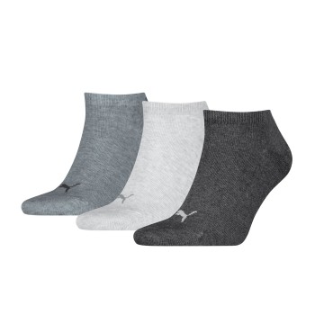 Puma Strømper 3P Sneaker Socks Grå Str 35/38