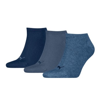 Puma Strømper 3P Sneaker Socks Jeansblå Str 43/46