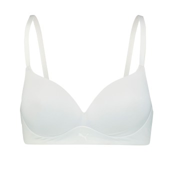 Puma BH Soft Padded Bra Hvid C 70 Dame