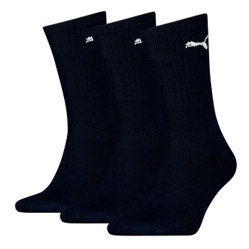 Puma Strømper 3P Sport Crew Socks Mørkblå Str 47/49
