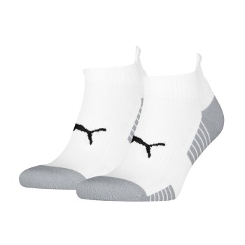 Puma Strømper 2P Sport Cushioned Sneaker Socks Hvid Str 39/42
