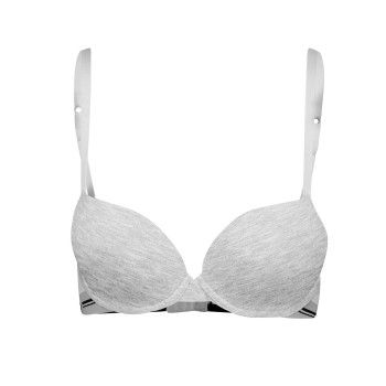 Puma BH T-Shirt Bra Grå D 80 Dame