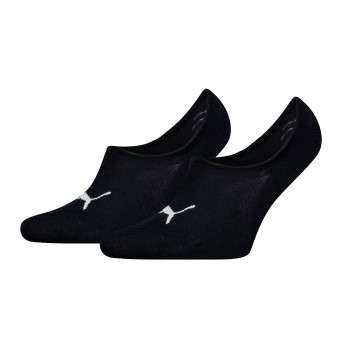Puma Strømper 2P Unisex Footie High Cut Socks Sort Str 35/38