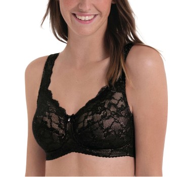 Rosa Faia Bh Bobette Comfort bra Sort nylon C 100 Dame