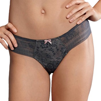 Rosa Faia Trusser Fleur Thong Antracit 40 Dame