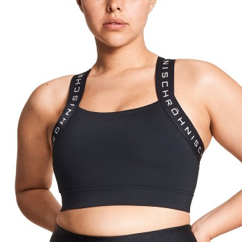 Röhnisch BH Kay Sports Bra Sort polyester X-Large Dame