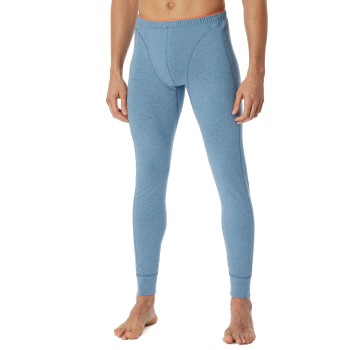 Schiesser Lange underbukser 95-5 Original Long Underpants Blå bomuld Medium Herre
