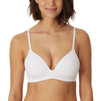 Schiesser BH Invisible Soft Bra With Underwired Bra Hvid B 75 Dame