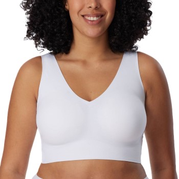 Schiesser Bh Invisible Soft Bralette Hvid 42 Dame