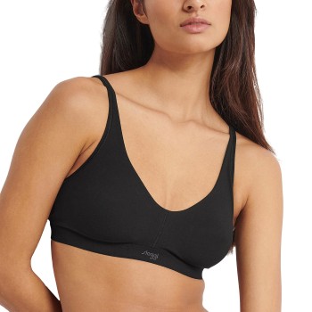 Sloggi BH Ever Ease Soft Bra Sort M+ Dame