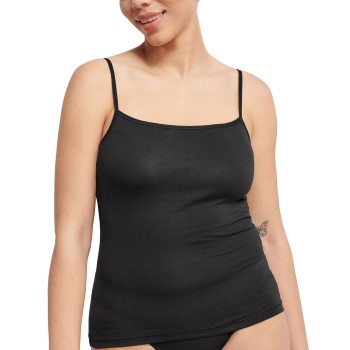 Sloggi Ever Ease Spaghetti Top Sort bomuld X-Large Dame