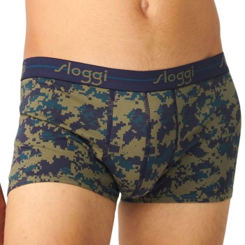 Sloggi 2P For Men Start Hip Marine mønster bomuld XX-Large Herre