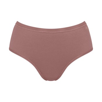 Sloggi Trusser 3P GO Daily Cotton Midi Briefs Mørkrosa  bomuld Small Dame