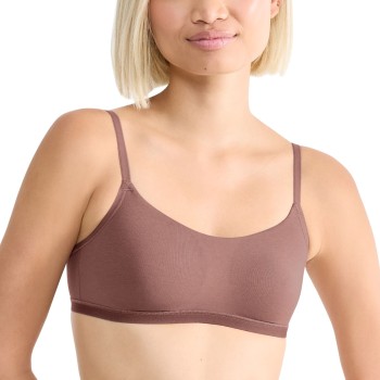 Sloggi Bh GO Daily Cotton Top Mørkrosa  Large Dame