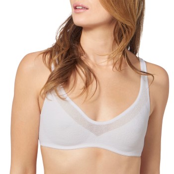 Sloggi BH Oxygene Infinite Soft Bra Hvid Large Dame