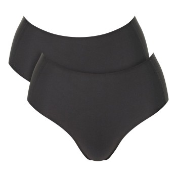 Sloggi Trusser 2P ZERO Feel 2 0 High Waist Brief C2P Sort Medium Dame