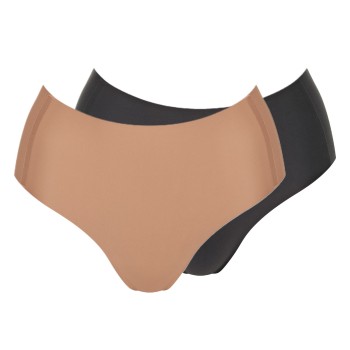 Sloggi Trusser 2P ZERO Feel 2 0 High Waist Brief C2P Flerfarvet XX-Large Dame