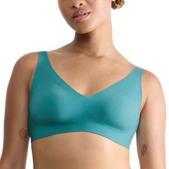 Sloggi Bh Zero Feel 2 0 Soft Bra Turkise Large Dame