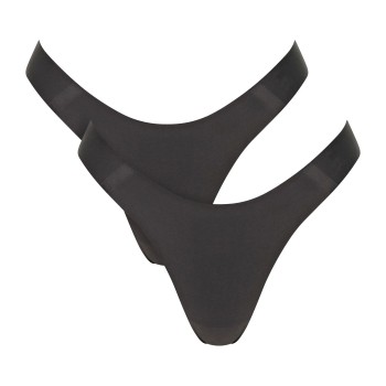 Sloggi Trusser 2P ZERO Feel 2 0 Tiny Tanga C2P Sort Large Dame
