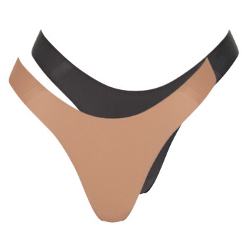 Sloggi Trusser 2P ZERO Feel 2 0 Tiny Tanga C2P Flerfarvet X-Small Dame