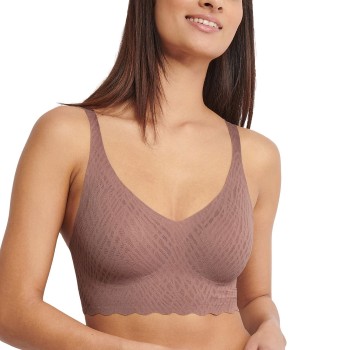 Sloggi Bh ZERO Feel Bliss Bralette Brun Small Dame