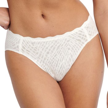 Sloggi Trusser ZERO Feel Bliss High Leg Brief Hvid X-Small Dame