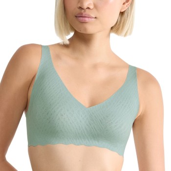 Sloggi Bh ZERO Feel Bliss Soft Bra Lysegrøn X-Large Dame