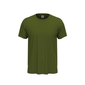 Stedman Classic Men T-shirt Militærgrøn  bomuld XX-Small Herre
